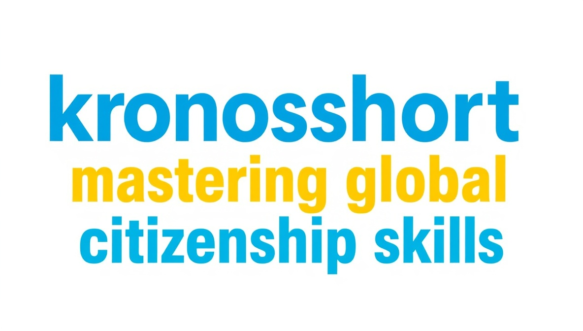 kronosshort mastering global citizenship skills