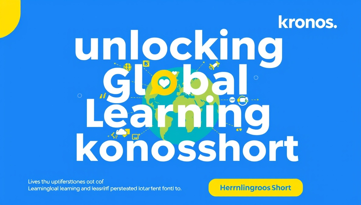 unlocking global learning kronosshort